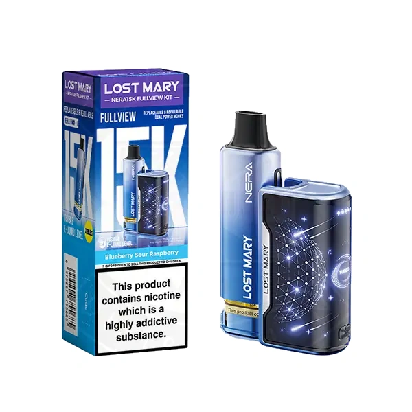 Blueberry Sour Raspberry Lost Mary Nera 15K Prefilled Pod Kit
